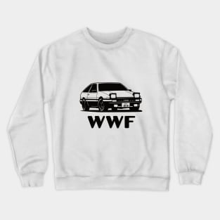 AE86 Trueno in extinction Crewneck Sweatshirt